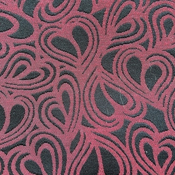 Diane von Furstenberg Large Pink Black Heart Tote Bag - Picture 3 of 9